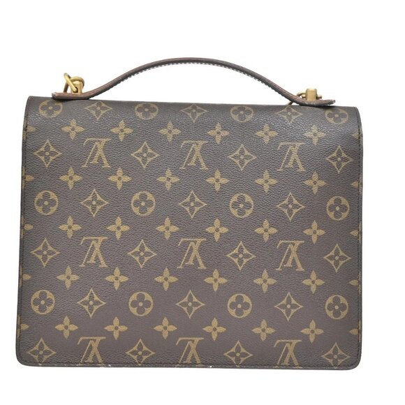 LOUIS VUITTON Monceau 28 2Way Shoulder Hand Bag Monogram Leather M51185 76KB100 - Picture 3 of 16